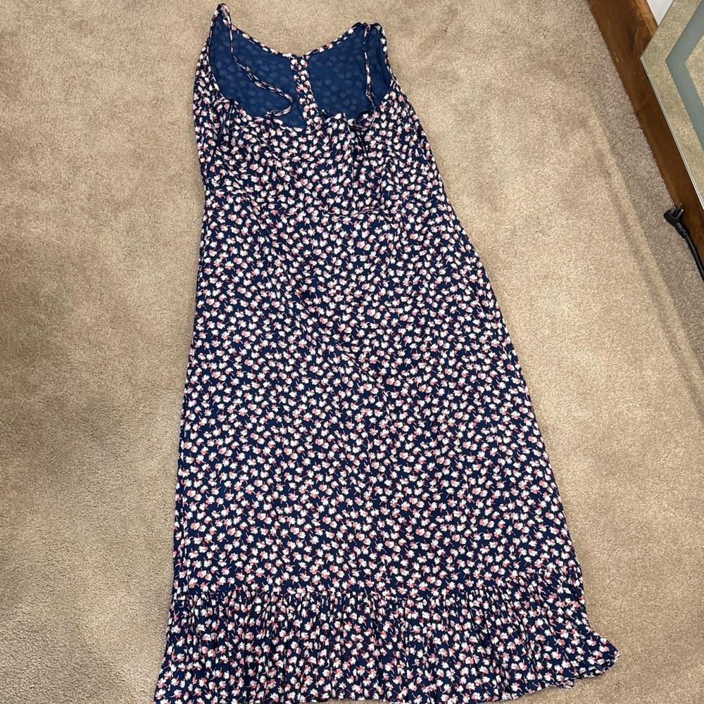 Rails Navy Floral Midi Dress - Picture 3 of 4